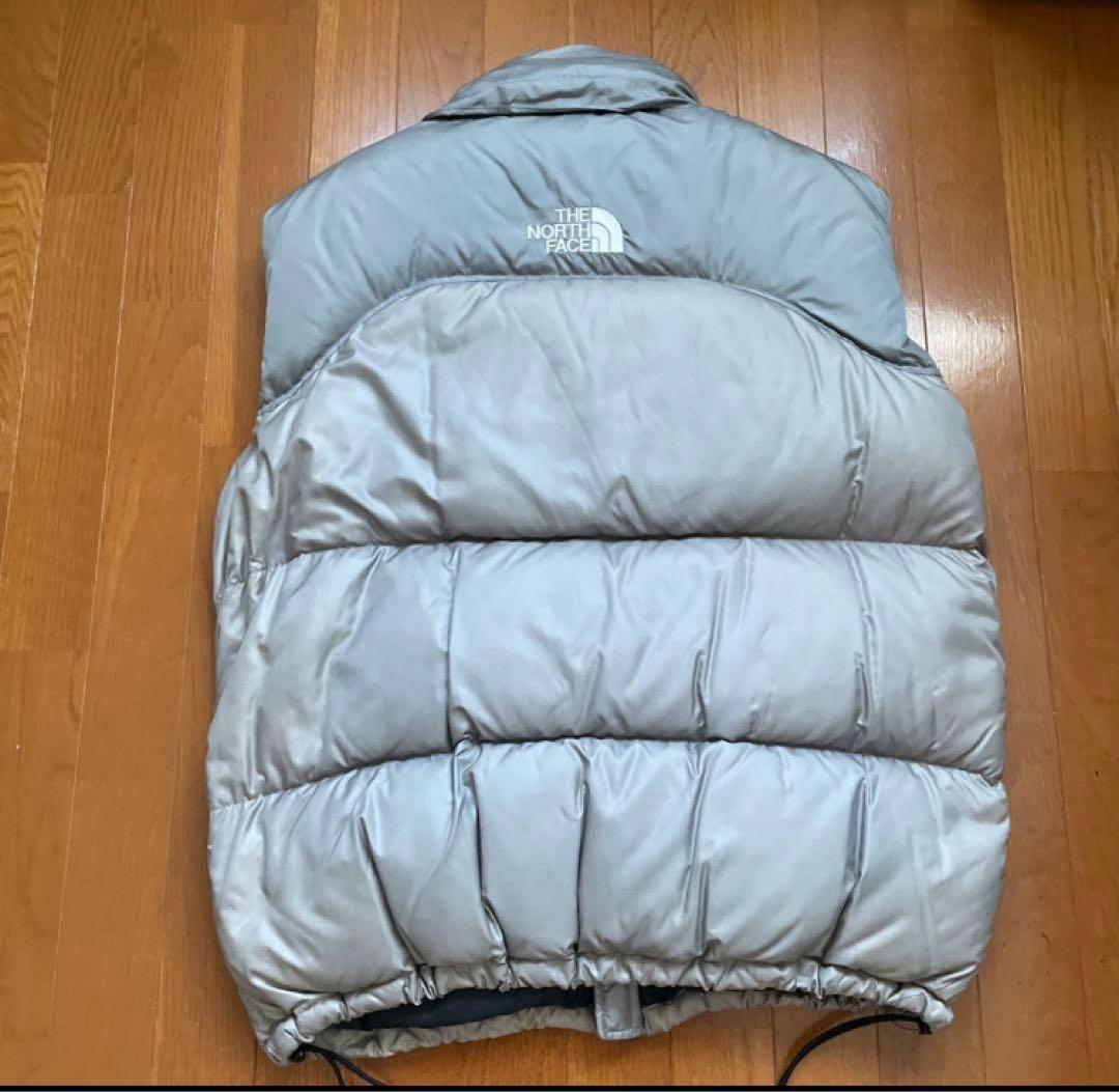 THE NORTH FACE DOWN VEST センターロゴ
