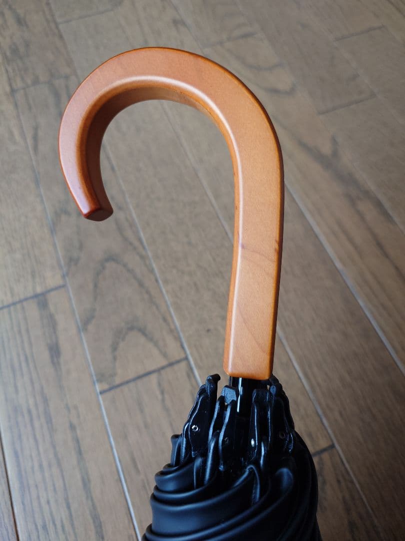 サンバリア100　折りたたみ日傘　２段折フリル　フロスト　グレー