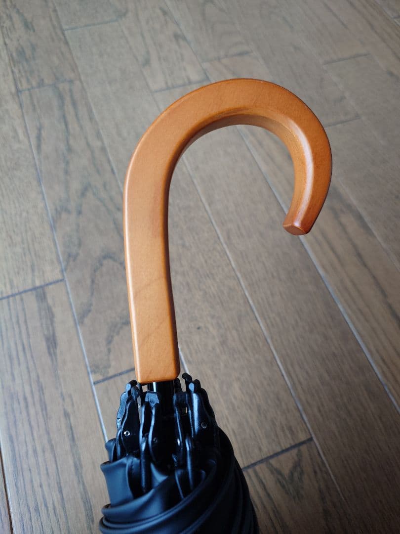 サンバリア100　折りたたみ日傘　２段折フリル　フロスト　グレー