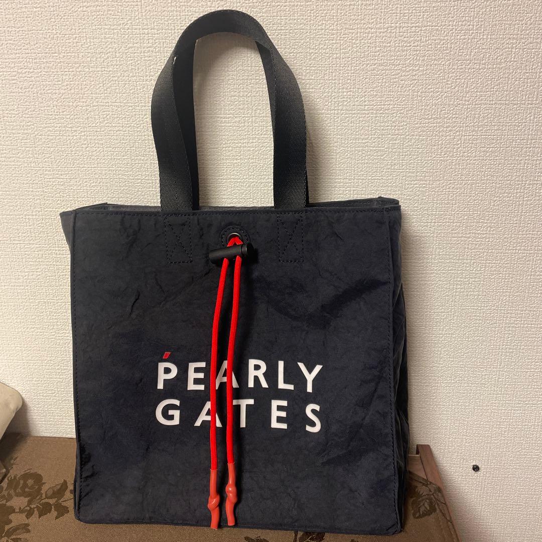 【使用一回のみ】パーリーゲイツ ショッパー風カートバッグ