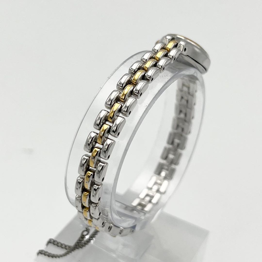 新品電池 SEIKO 1F21-5A00 コンビカラー ホワイト文字盤 腕時計