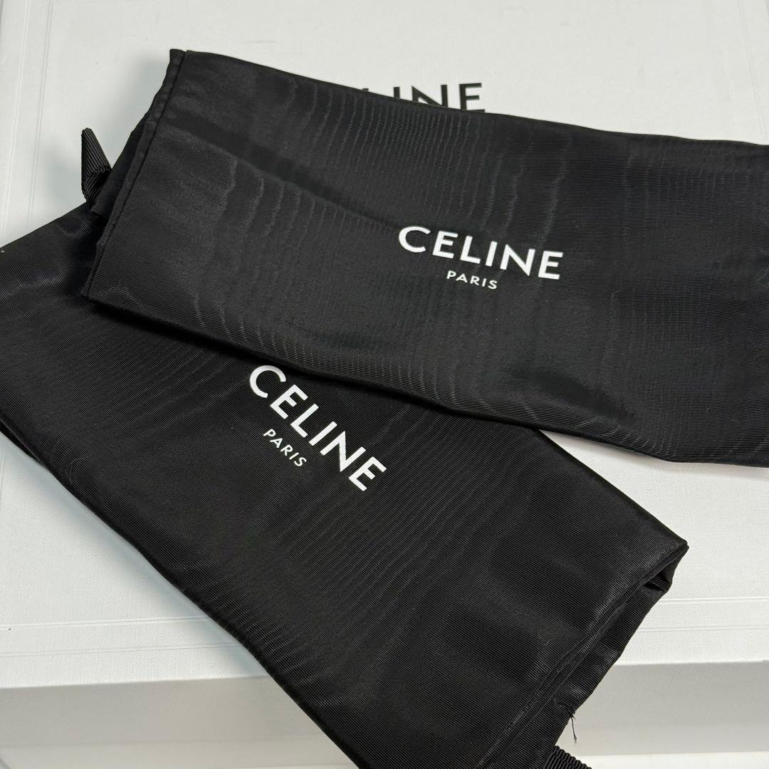 破格✨CELINE セリーヌ トリオンフ サンダル　ファースリッパ