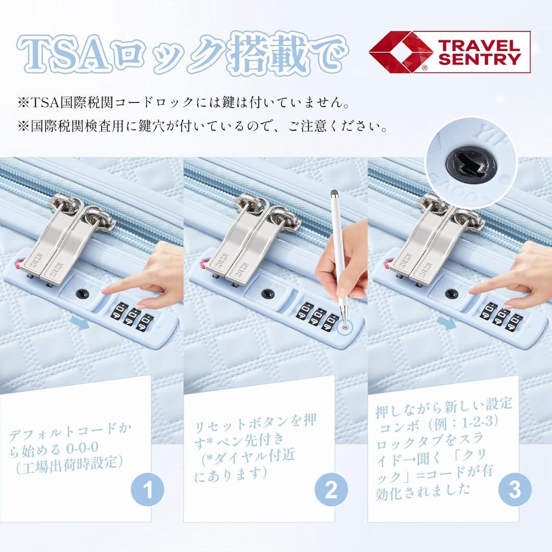 [NZBZ] キャリーケース レトロ調 スーツケース S (20\") 型)