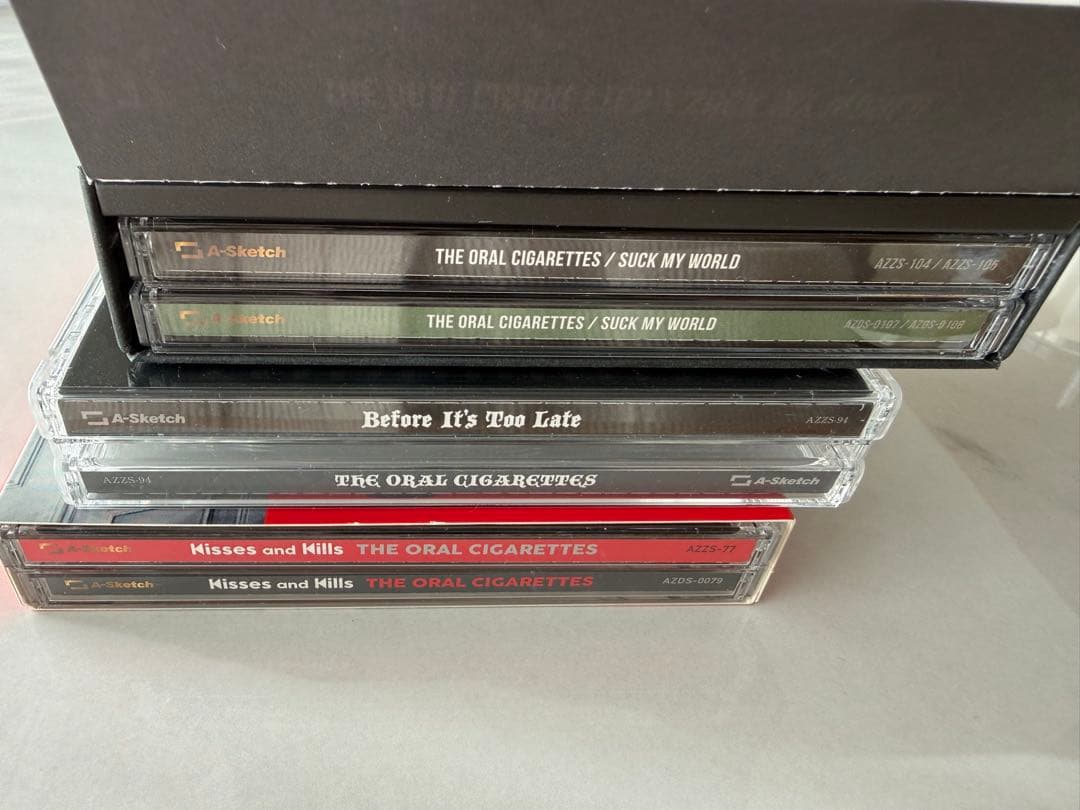 THE ORAL CIGARETTES シングルアルバム(DVD)10点セット