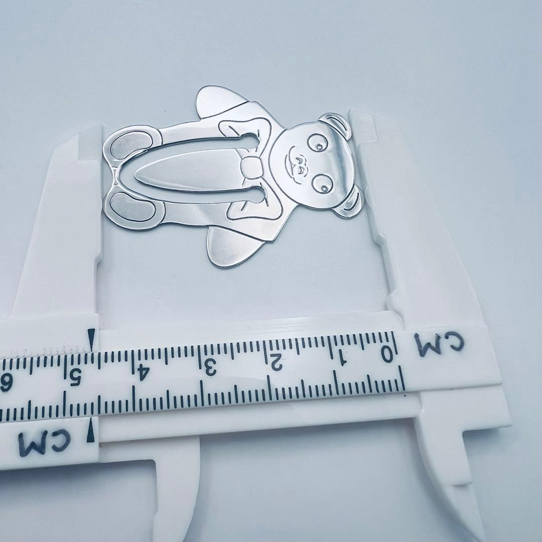 美品　ティファニー　ブックマーク　シルバー　テディベア　ヴィンテージ