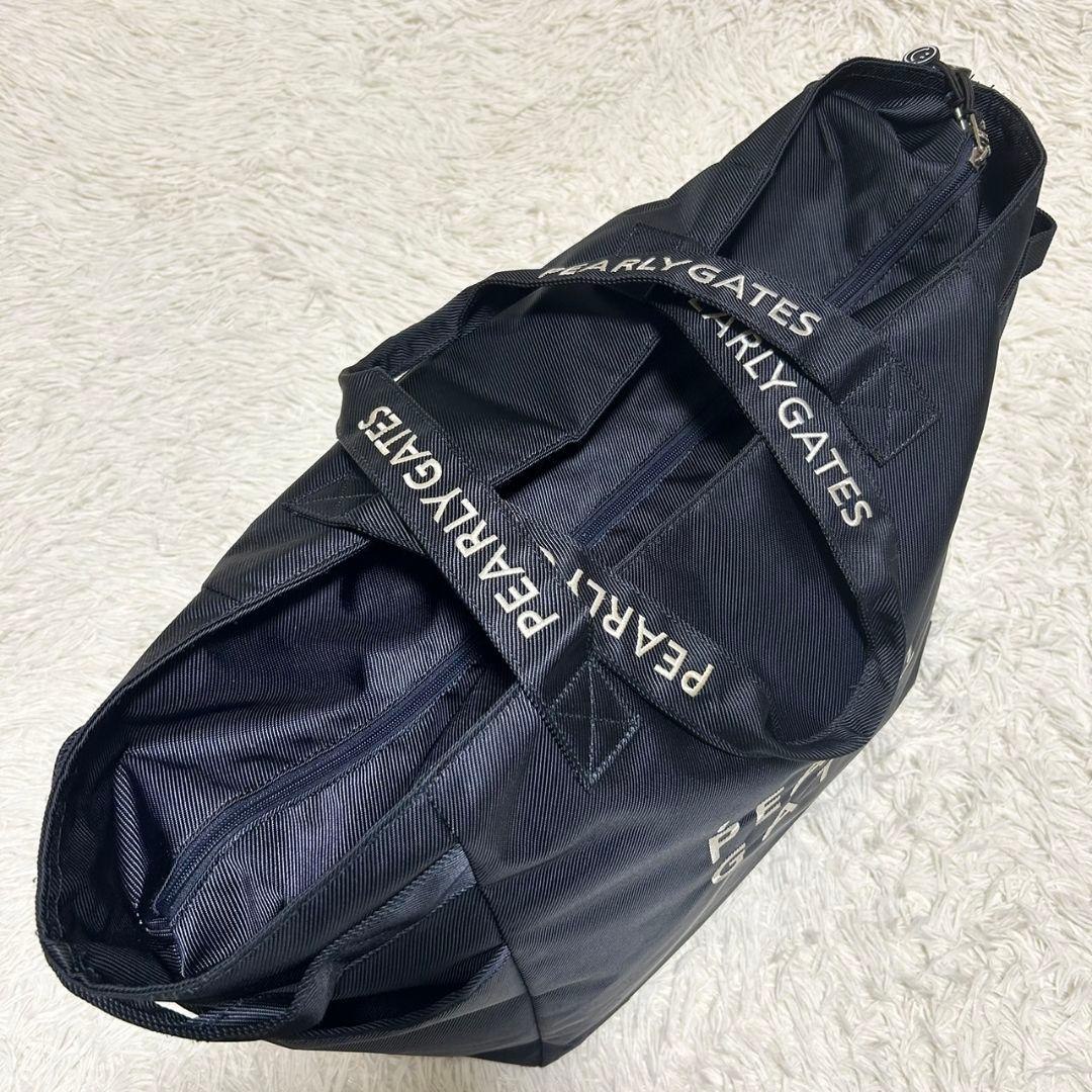 大容量 PEARLY GATES パーリーゲイツ ボストントートバッグ