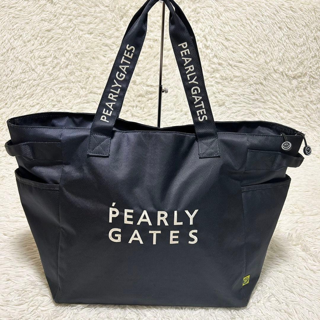 大容量 PEARLY GATES パーリーゲイツ ボストントートバッグ