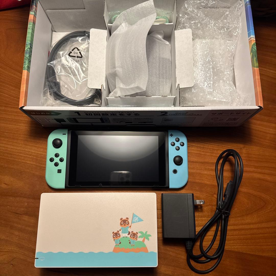 N*E様 【美品】Nintendo Switchスイッチ本体 あつまれ どうぶつ