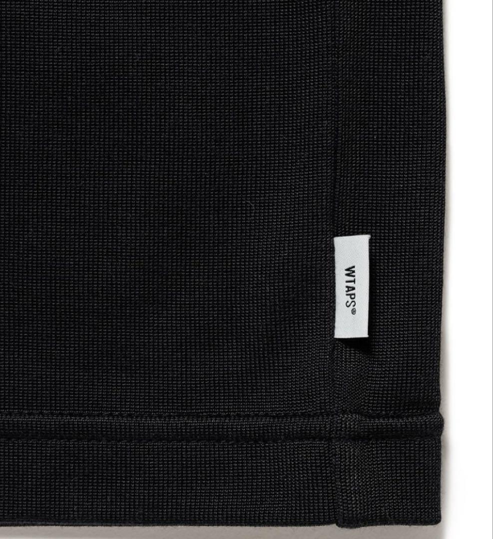 WT VUA 96 ブラック 七分袖カットソー