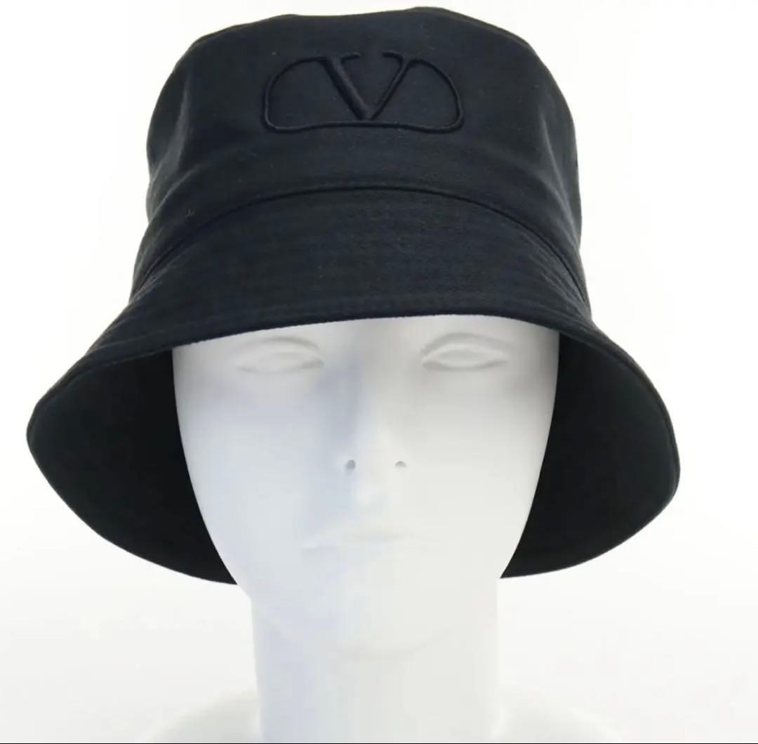 VALENTINO バケットハット 黒 サイズ60