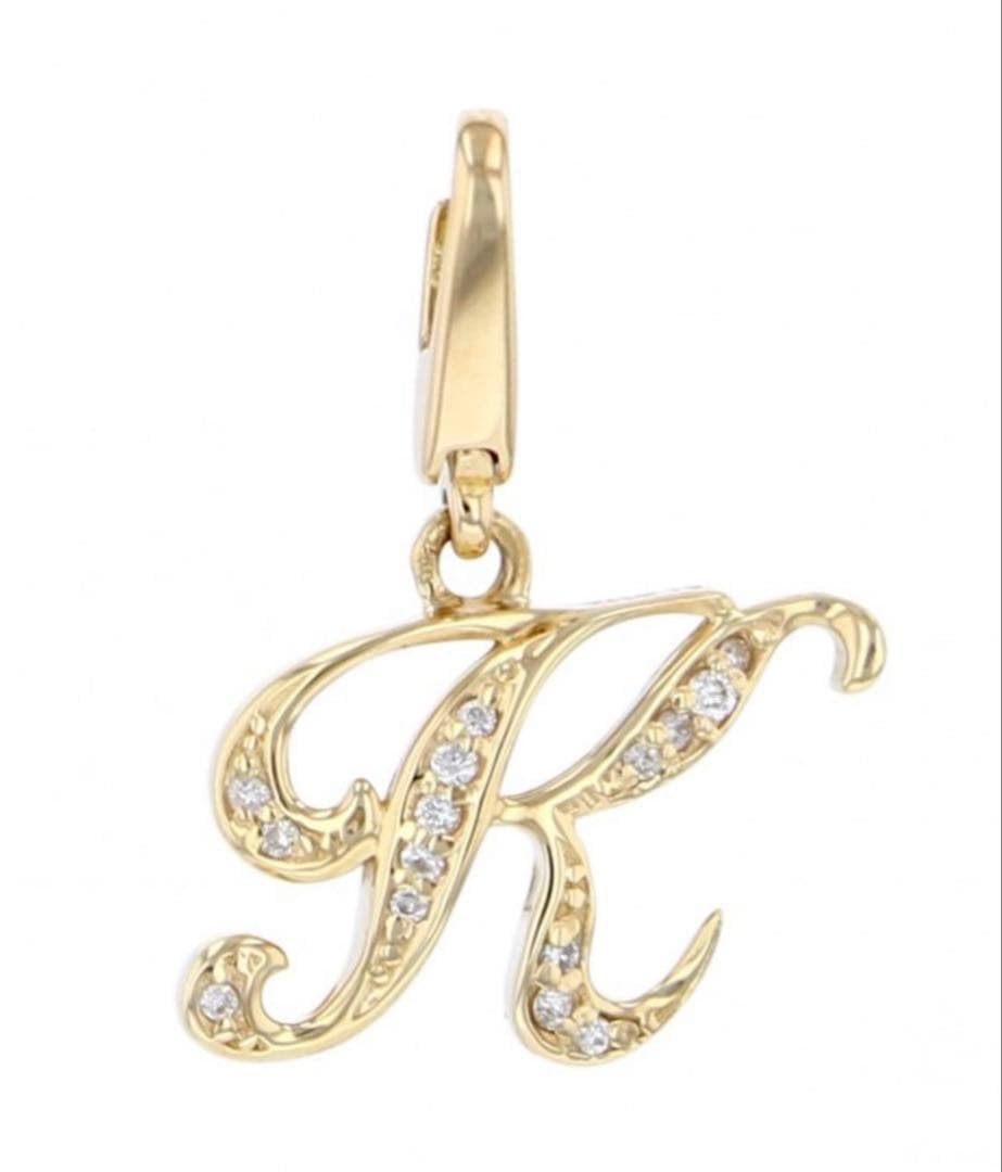 YUKIZAKI ゆきざき　アルファプティ イニシャルチャーム【K】