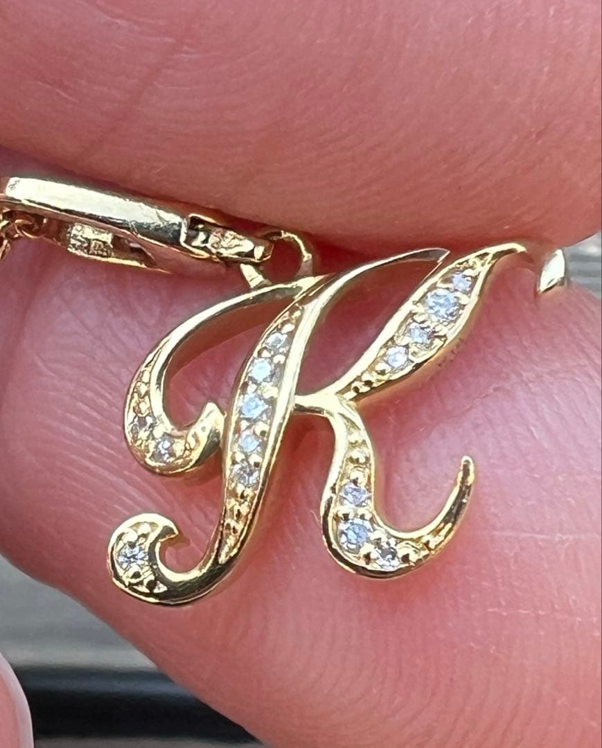 YUKIZAKI ゆきざき　アルファプティ イニシャルチャーム【K】