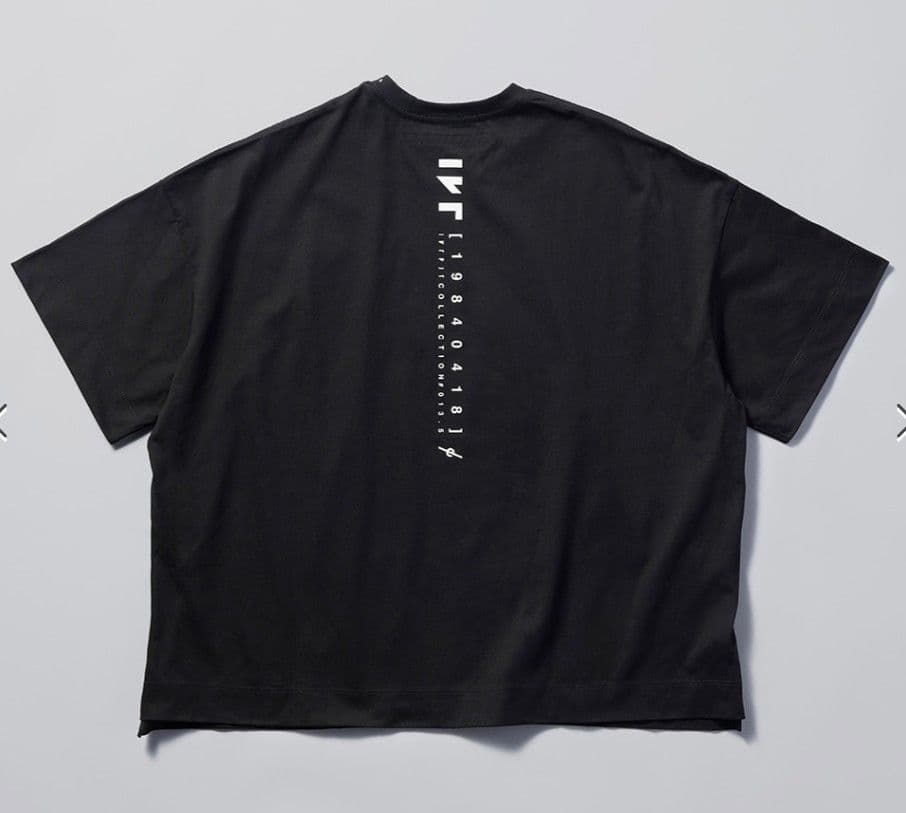 アイケーイー ＃013.5 SLIT T-SHIRT BLACK SIZE 1