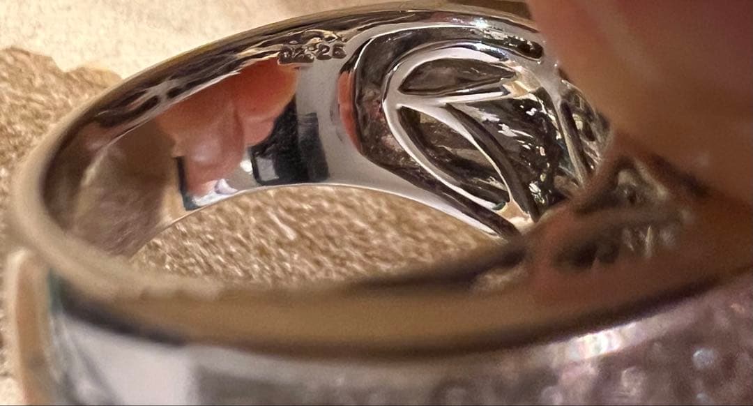 S*A様 遺品整理 K18 パヴェ リング