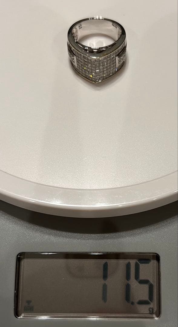 S*A様 遺品整理 K18 パヴェ リング