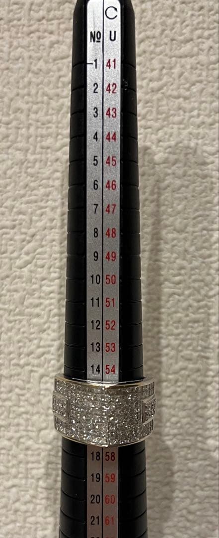 S*A様 遺品整理 K18 パヴェ リング