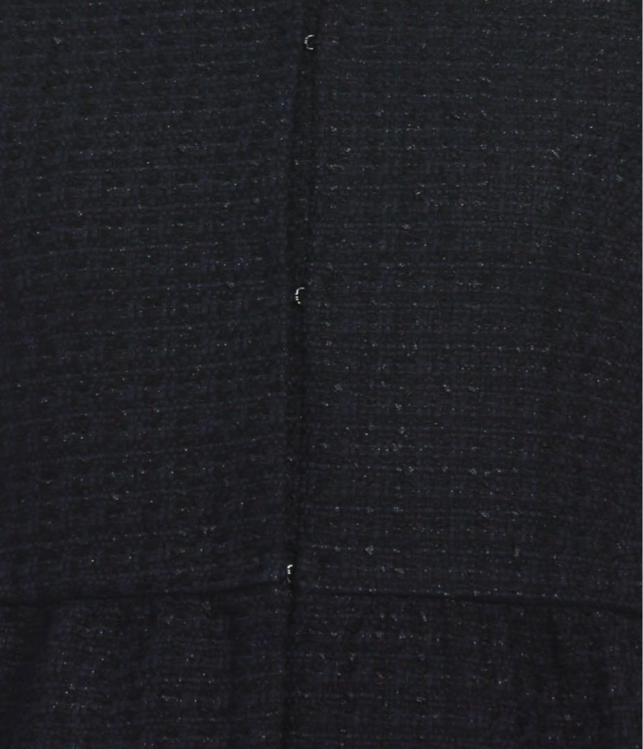 ノーリーズ ツィード ノーカラージャケット新品