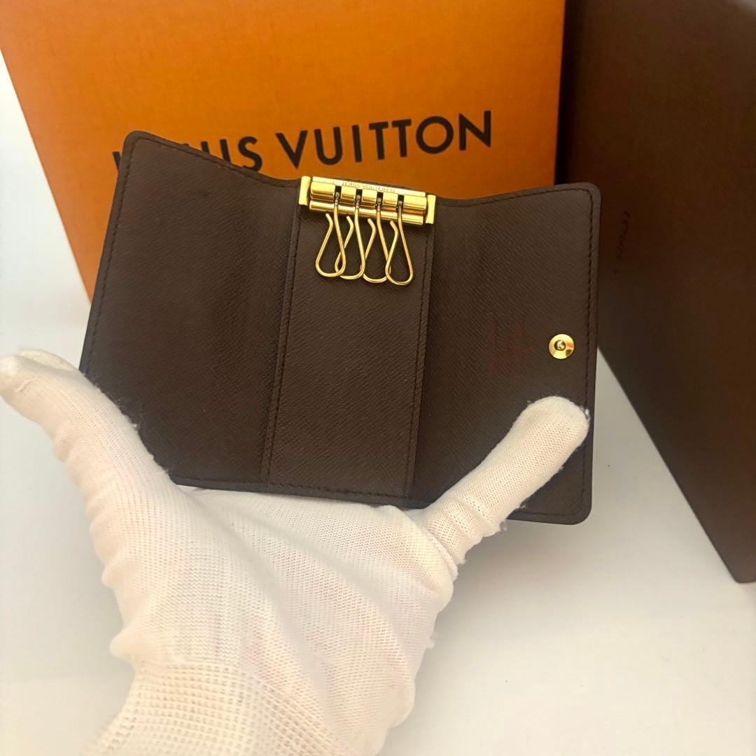 ルイヴィトン　ミュルティクレ　ダミエ　4連キーケース