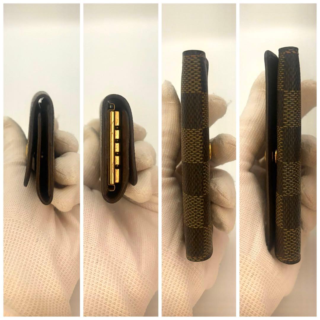 ルイヴィトン　ミュルティクレ　ダミエ　4連キーケース