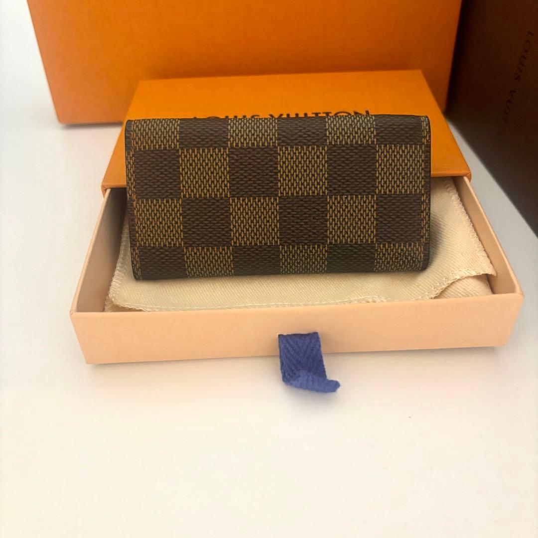 ルイヴィトン　ミュルティクレ　ダミエ　4連キーケース