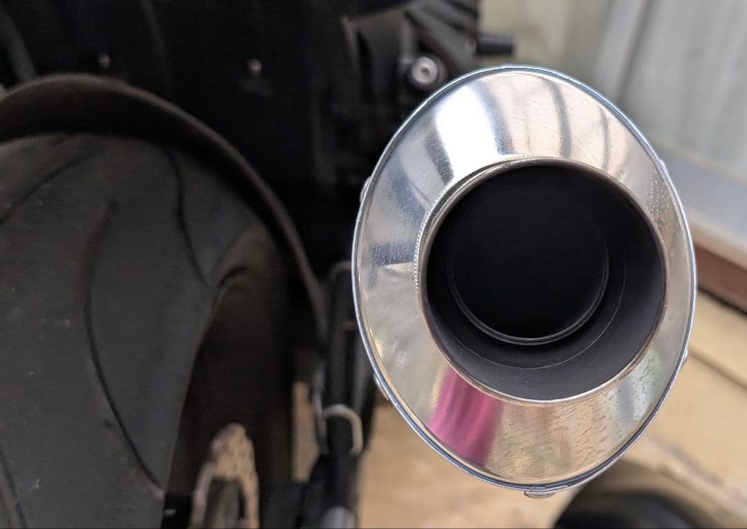 ◆中古　ワイバンオーバルチタンツイン　スリップオン　ZZR1400　08〜11年