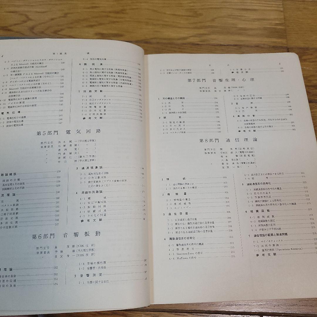 希少 通信工学ハンドブック 昭和32年発行