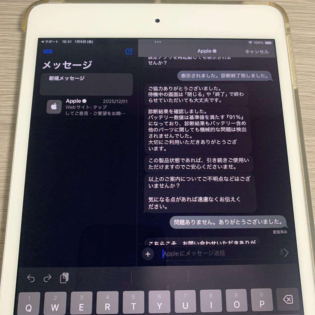 m*a様 iPad mini 5 Cellular 64GB + pencil