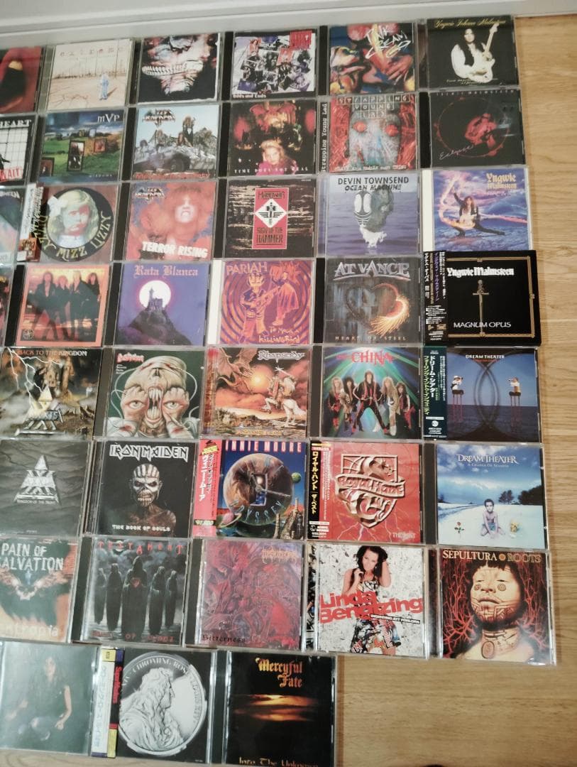 中古　ヘヴィーメタル　ヘビーメタル　ハードロック　ＣＤ　まとめて　まとめ　52枚