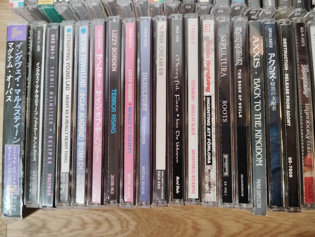 中古　ヘヴィーメタル　ヘビーメタル　ハードロック　ＣＤ　まとめて　まとめ　52枚