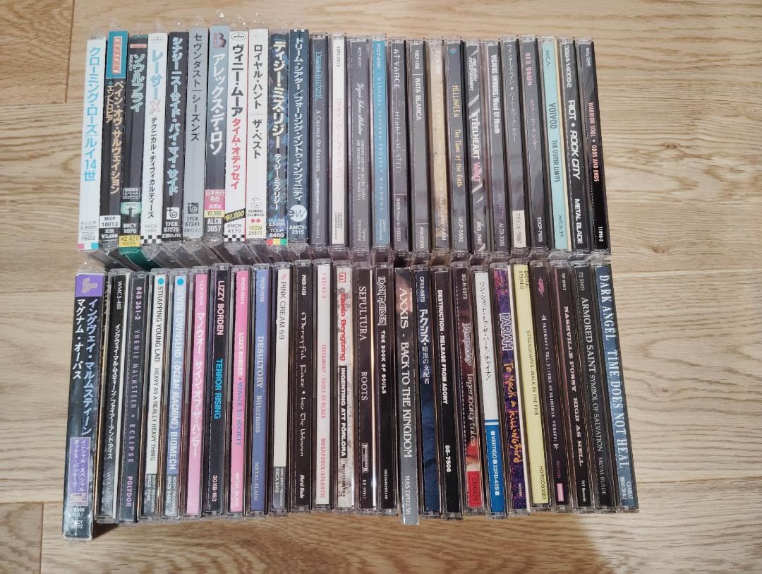 中古　ヘヴィーメタル　ヘビーメタル　ハードロック　ＣＤ　まとめて　まとめ　52枚
