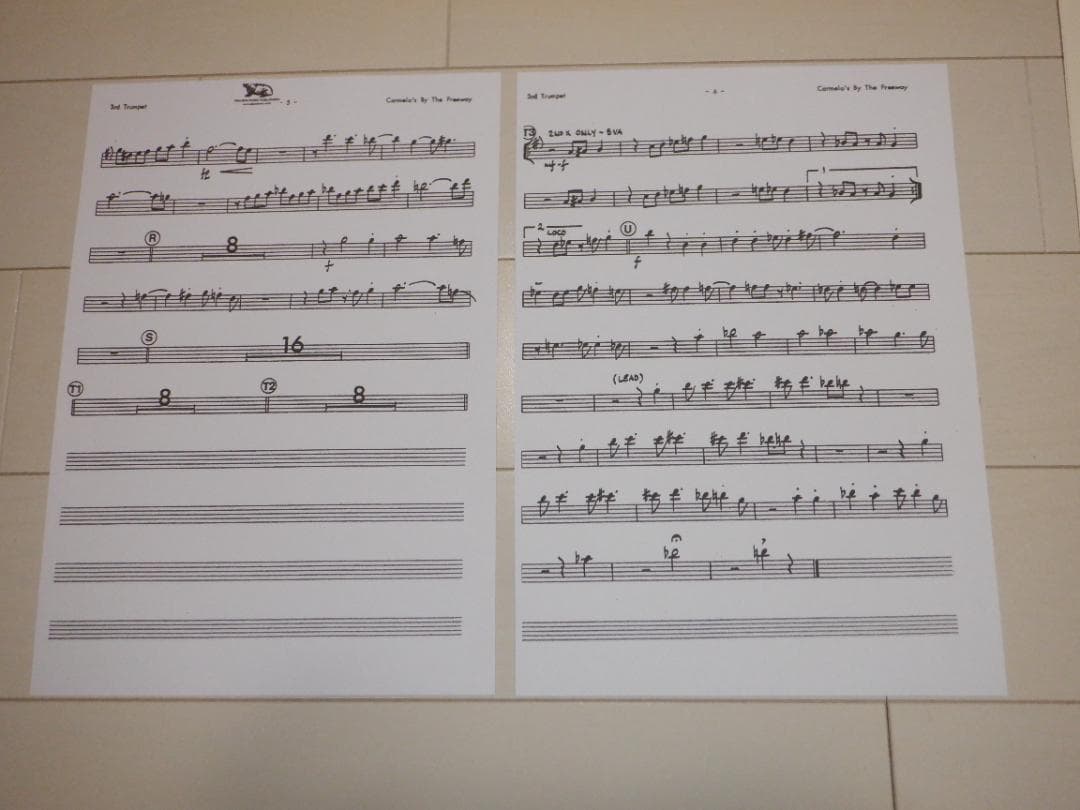 BB楽譜「CARMELO'S BY THE FREEWAY」BOB FLOREN