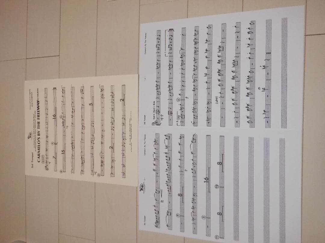 BB楽譜「CARMELO'S BY THE FREEWAY」BOB FLOREN