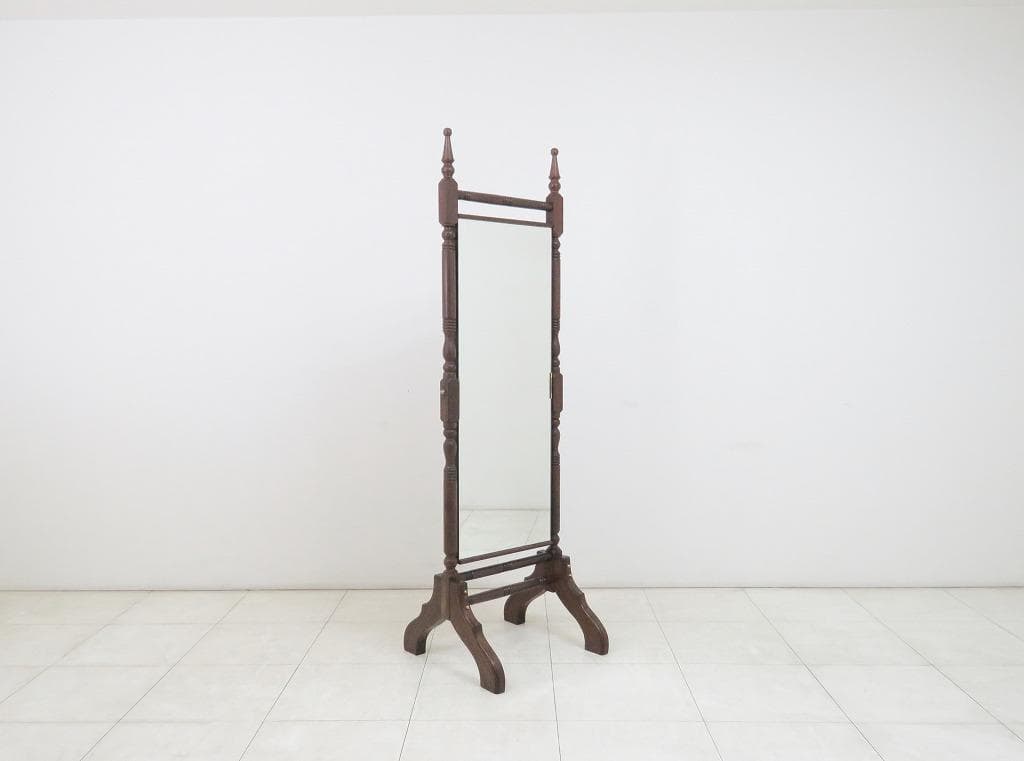 ショコラティエ様 ヴィンテージ クラシック スタンドミラー レトロ 姿見 鏡