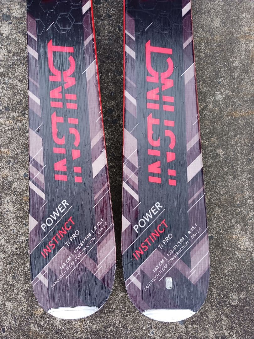 スキー Head POWER INSTINCT Ti Pro 163cm