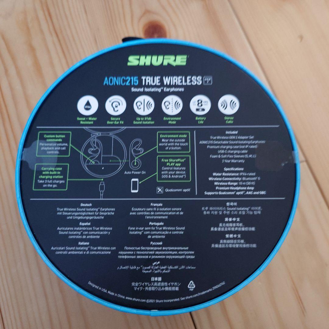 新品未使用未開封　SHURE AONIC 215 トゥルーワイヤレスイヤフォン