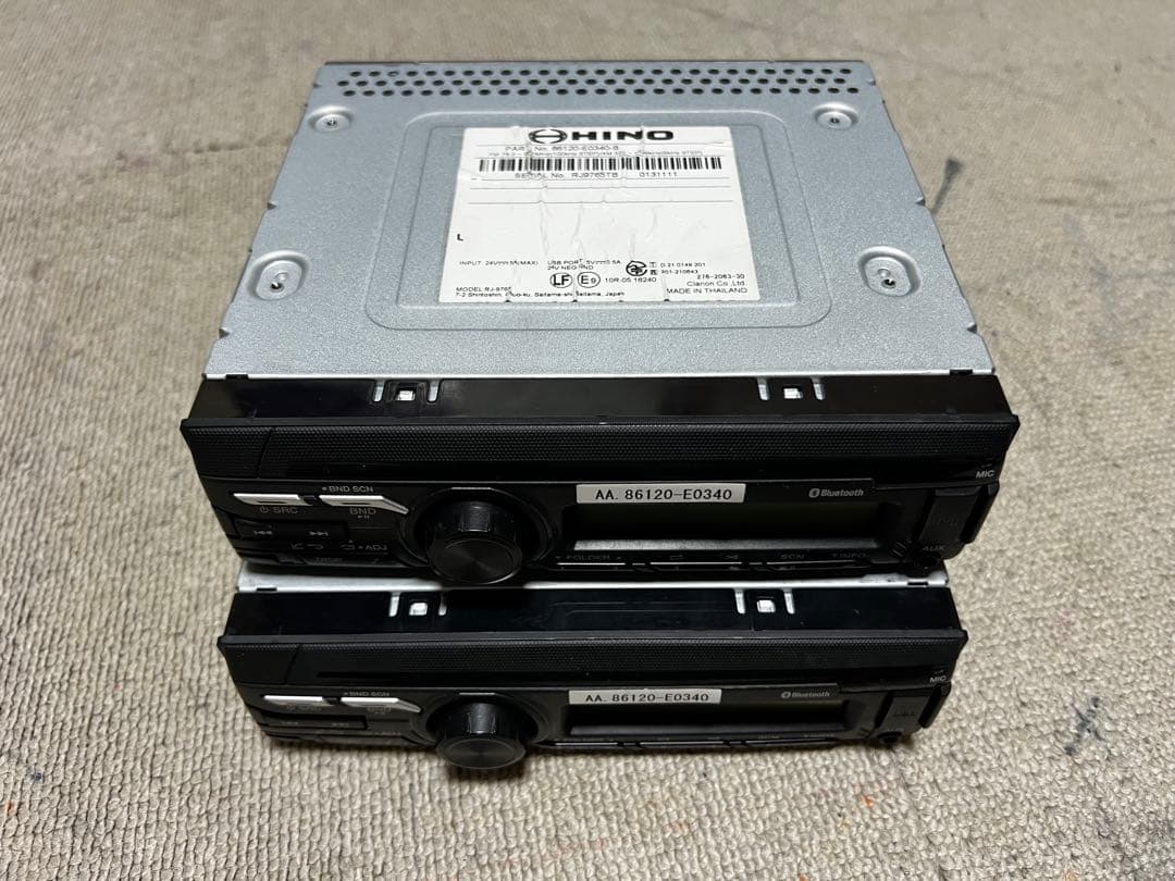 HINO ISUZU UD Bluetooth カーオーディオ 6台セット