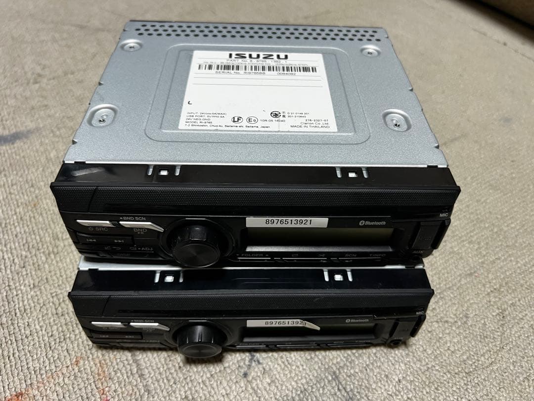 HINO ISUZU UD Bluetooth カーオーディオ 6台セット