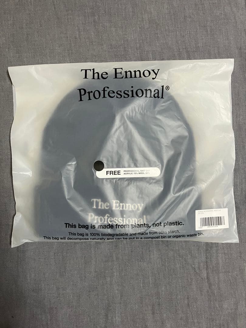 【未開封】ennoy PROFESSIONAL KNIT CAP black
