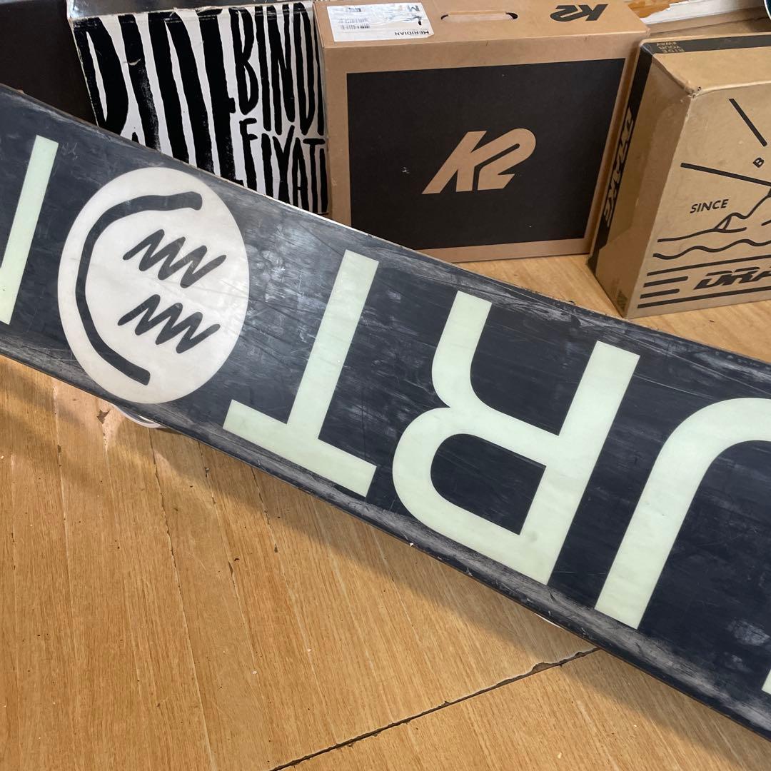 BURTO　バートン　スノーボードセット　MISSION　バインディング付