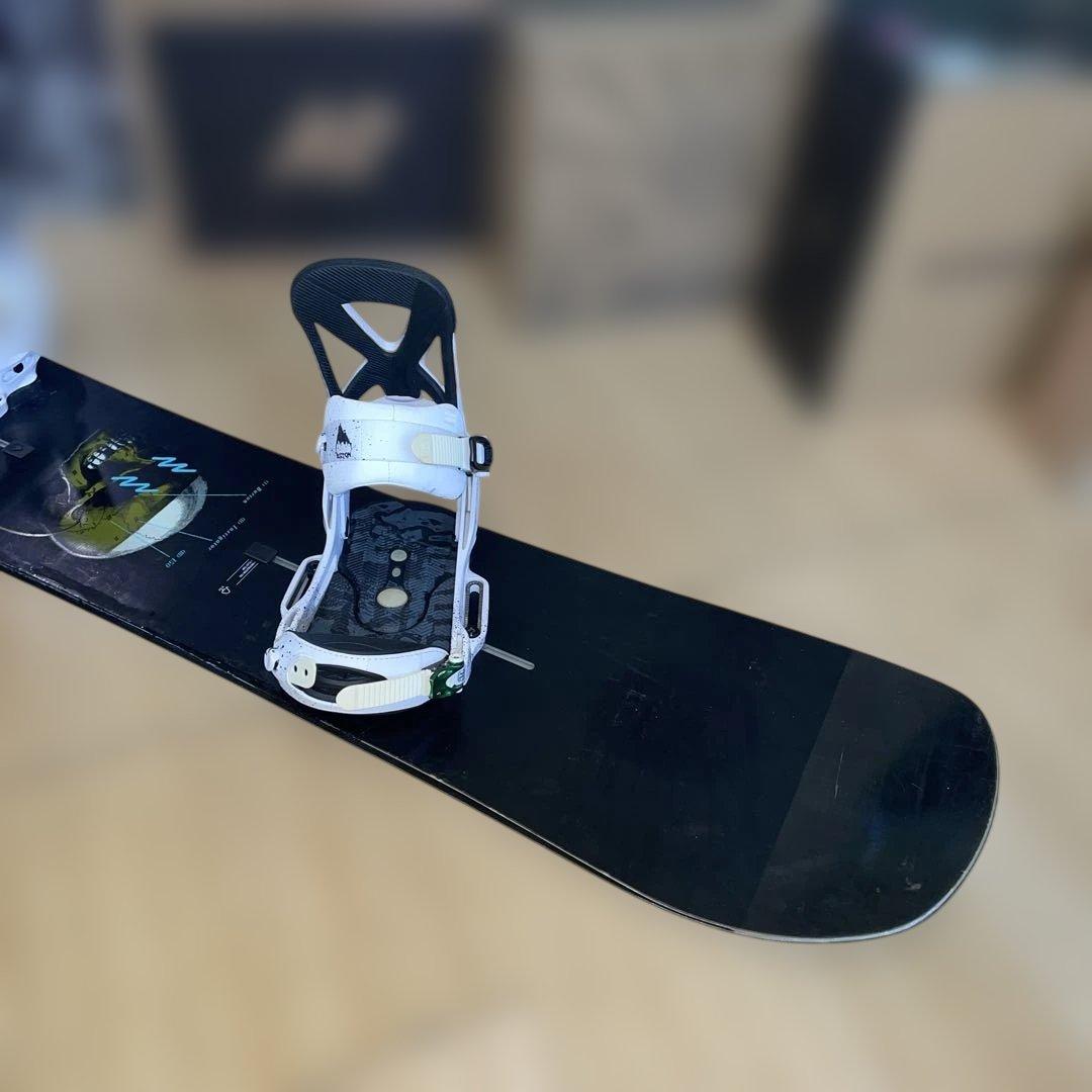 BURTO　バートン　スノーボードセット　MISSION　バインディング付