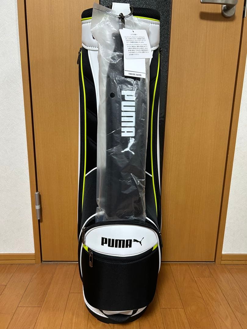 新品未使用！PUMA ゴルフキャディバッグ　タグ付き！