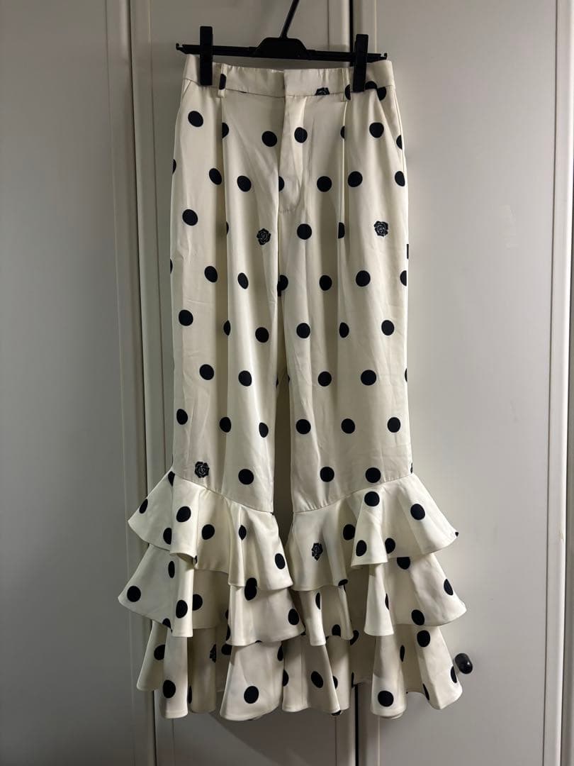 VIVIANO ドットパンツ
