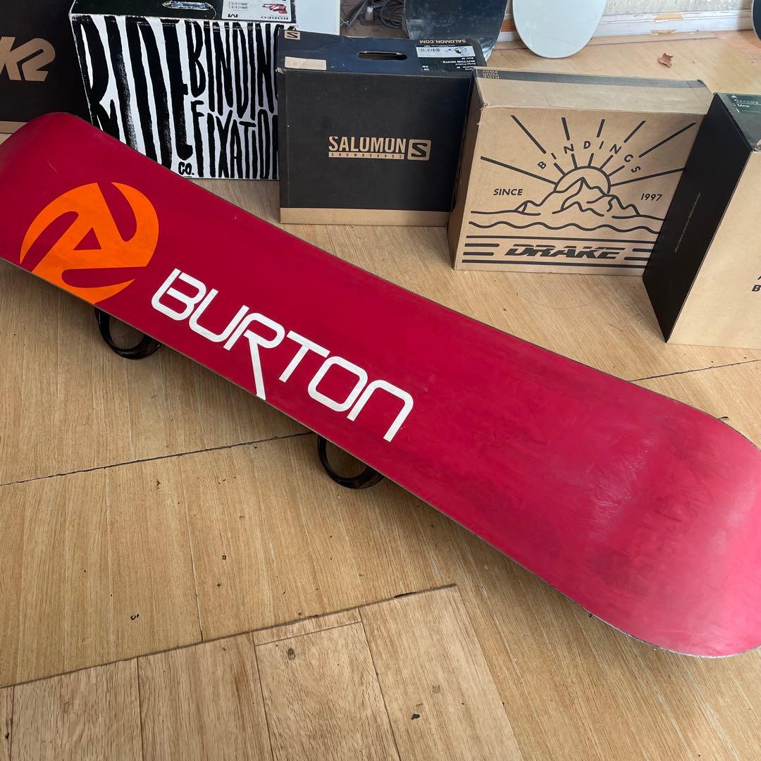 BURTON　バートン　スノーボードセット　CARTELバインディング付