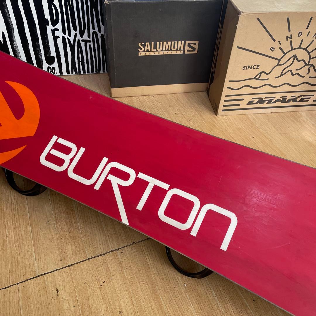 BURTON　バートン　スノーボードセット　CARTELバインディング付