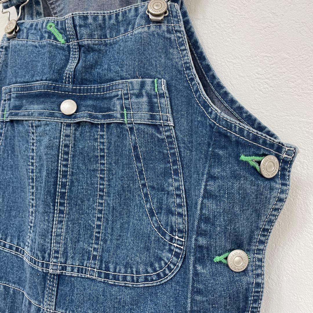 【HOLIDAY】 スリムフレアデニムオーバーオール