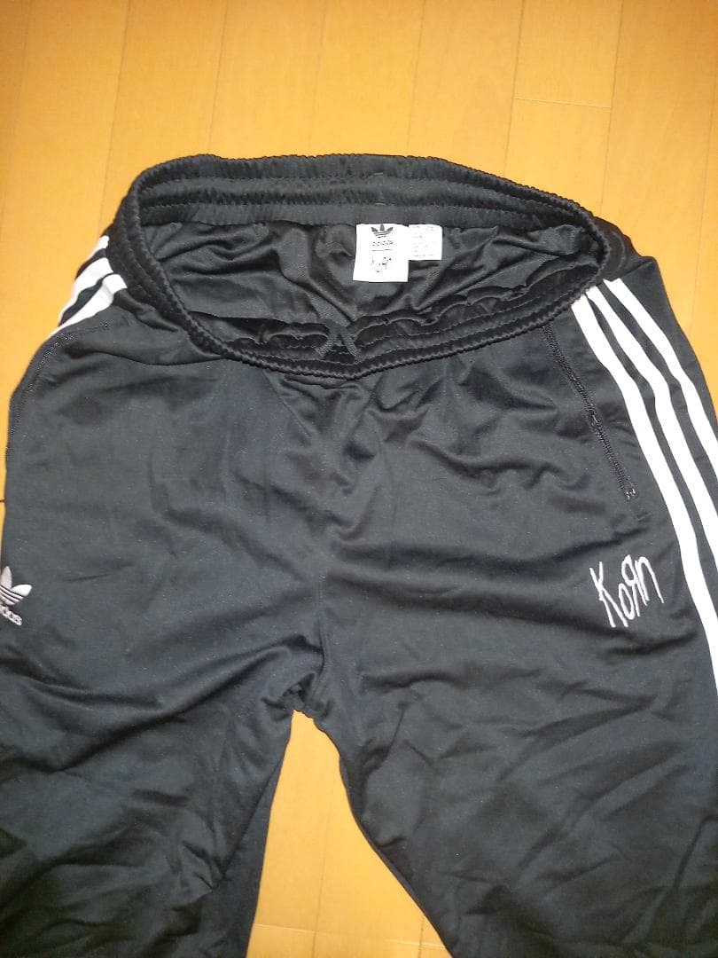 新品ADIDAS Korn PANT-BLACK (SIZE: L)