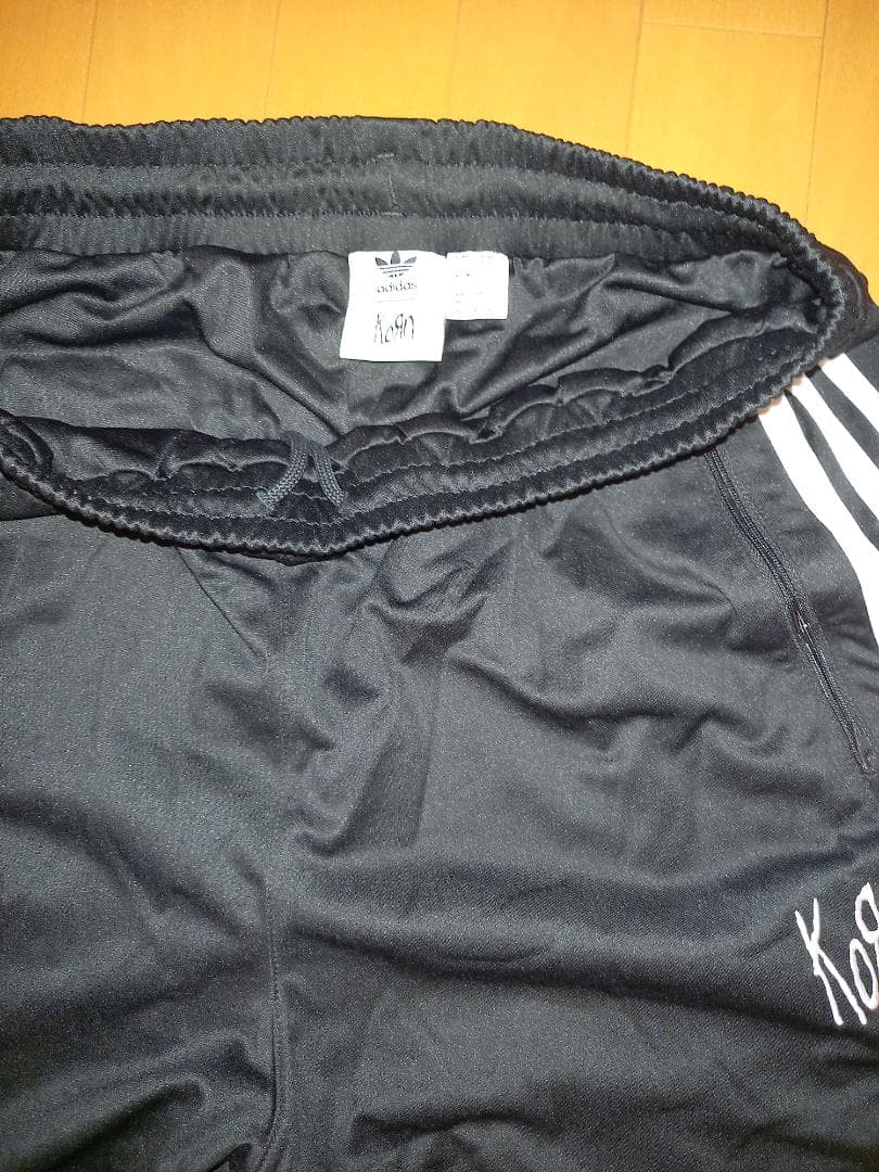 新品ADIDAS Korn PANT-BLACK (SIZE: L)