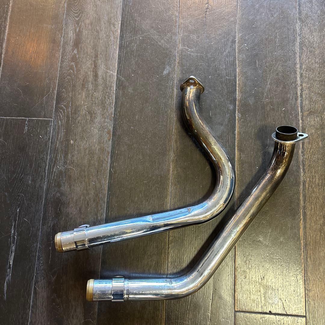 ショベルヘッド　4速フレーム　マフラー