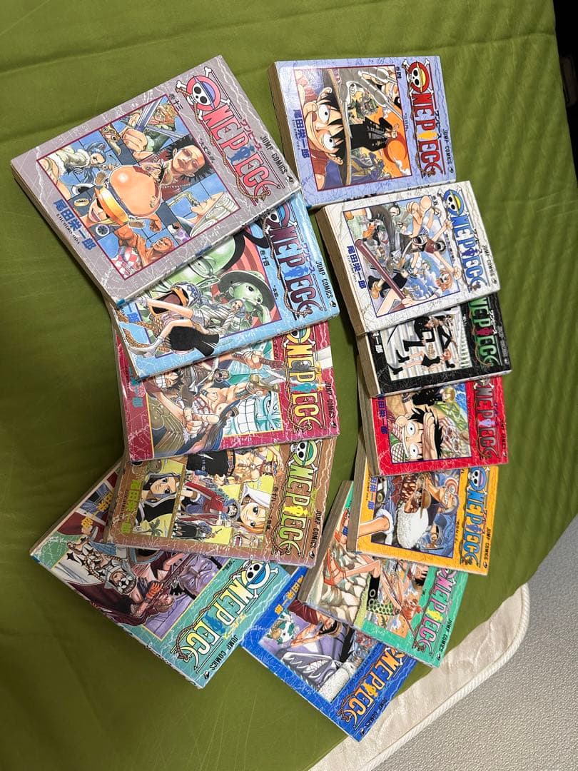 ワンピース　4〜10巻13〜15巻18〜19巻初版　当時物　希少レア