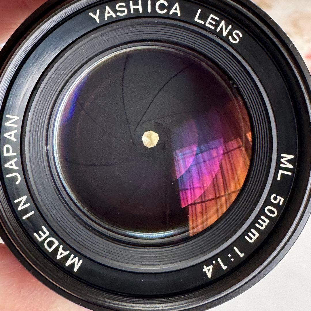 ☆希少 外観美品☆ YASHICA ML 50mm F1.4 後期型